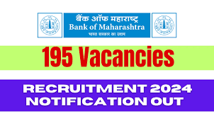 Bank of Maharashtra has released direct recruitment for various posts 195 of Officer Scale (Scale II, III, IV, V and VI). Notification issued on 10th July.