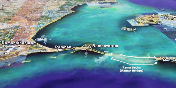 ISRO scientists achieved a major breakthrough with Ram Setu, which was built from Rameswaram to Mannar Island in Sri Lanka. Scientists have prepared a detailed map of Ram Setu.