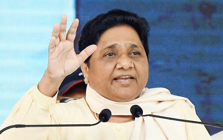 Mayawati has targeted the Congress by saying that it has become clear that the Congress has been plotting to end their reservation for years.