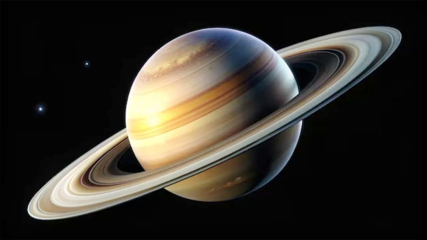 New York: Saturn is the second largest planet in our solar system. It is famous for its magnificent (kada) rings. About 2.82 lakh kilometers away, Saturn's massive ridges will disappear sometime in 2025. This event occurs in March when Saturn's rings align with Earth's line of sight. These edges of Saturn are considered celestial wonders.