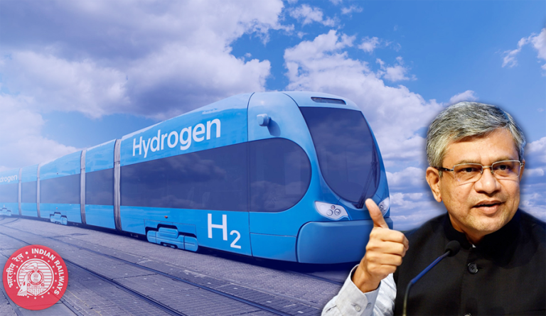 Hydrogen powered trains will soon run in India. The hydrogen train can be tested in the month of December itself. With this, India will join the ranks of Germany, France, Sweden and China.