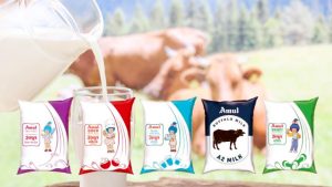 Amul milk in Europe 