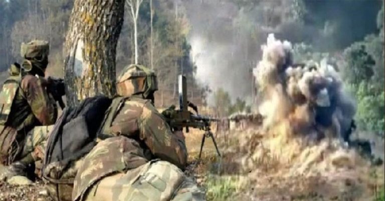 This photo was released by the Army. It appears that the Pakistani army base has been destroyed in the attack by Indian soldiers.