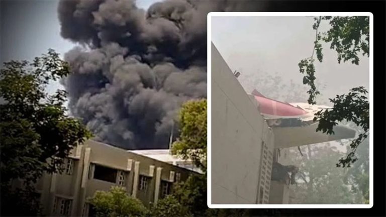 A bird struck both engines of a Boeing 787-8 aircraft after takeoff. As a result, both engines of the aircraft shut down simultaneously, causing the aircraft to crash into a building.