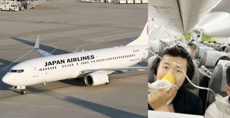 A Japan Airlines flight from Shanghai to Tokyo experienced a technical failure and descended from 36,000 feet to around 10,500 feet in just 10 minutes.